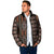 Malo e lelei Tonga Padded Jacket Tongan Ngatu Vintage Brown - Polynesian Pride