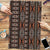 Malo e lelei Tonga Puzzle Tongan Ngatu Vintage Brown - Polynesian Pride