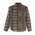Malo e lelei Tonga Women Casual Shirt Tongan Ngatu Vintage Brown - Polynesian Pride