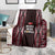 Tonga Rugby Blanket 2025 Mate Maa Tonga Ngatu Motif - Polynesian Pride