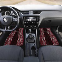 Tonga Rugby Car Mats 2025 Mate Maa Tonga Ngatu Motif - Polynesian Pride