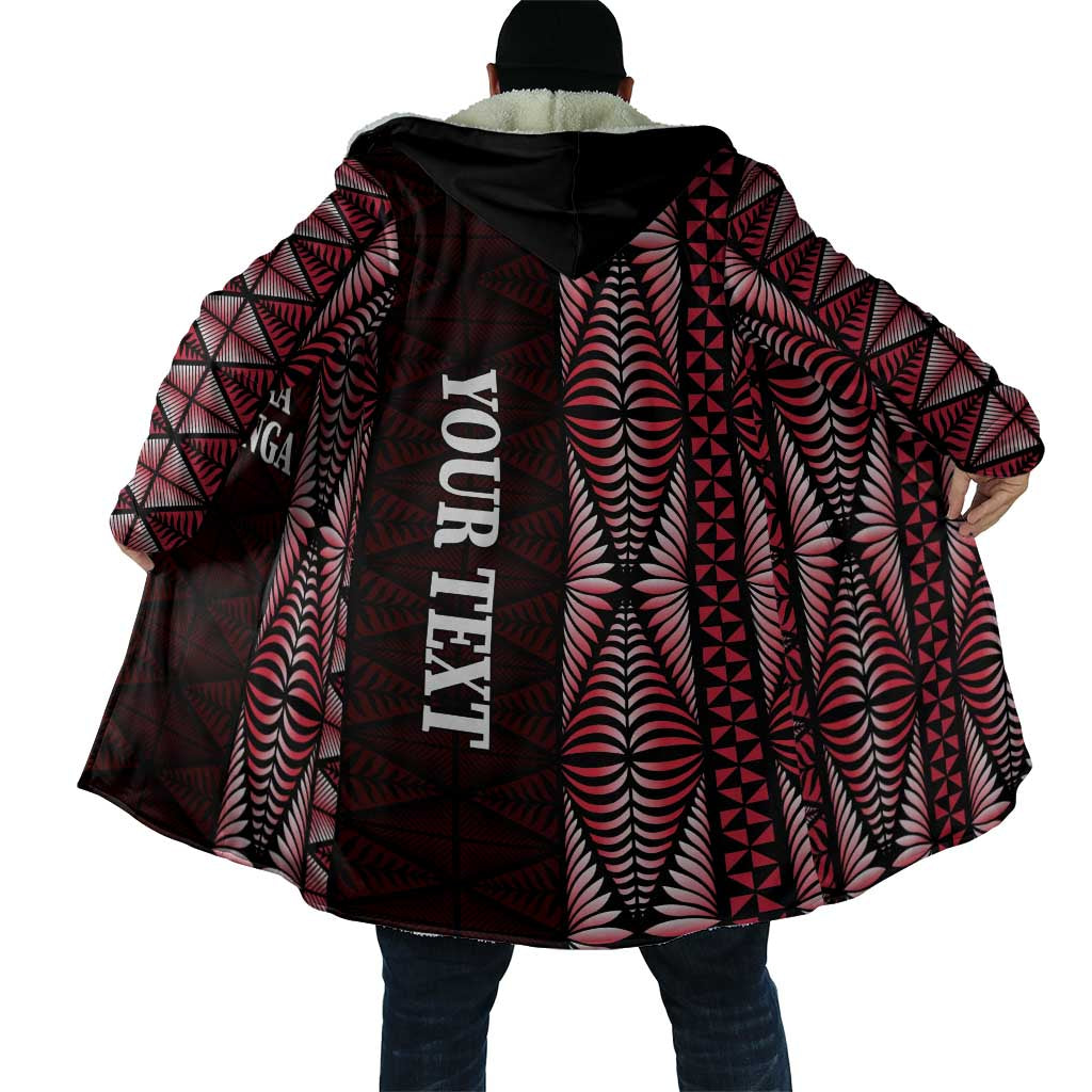 Tonga Rugby Personalised Cloak 2025 Mate Maa Tonga Ngatu Motif - Polynesian Pride
