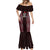 Tonga Rugby Personalised Mermaid Dress 2025 Mate Maa Tonga Ngatu Motif - Polynesian Pride