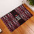 Tonga Rugby Rubber Doormat 2025 Mate Maa Tonga Ngatu Motif - Polynesian Pride