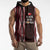 Tonga Rugby Personalised Sleeveless Hoodie 2025 Mate Maa Tonga Ngatu Motif - Polynesian Pride