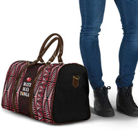 Tonga Rugby Travel Bag 2025 Mate Maa Tonga Ngatu Motif - Polynesian Pride