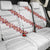 White Sunday Tonga Fakame Back Car Seat Cover Tongan Ngatu Heilala Lei - Polynesian Pride