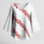 White Sunday Tonga Fakame Kimono Sleeve Blouse Tongan Ngatu Heilala Lei - Polynesian Pride