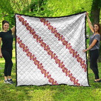 White Sunday Tonga Fakame Quilt Tongan Ngatu Heilala Lei - Polynesian Pride