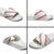 White Sunday Tonga Fakame Slide Sandals Tongan Ngatu Heilala Lei - Polynesian Pride