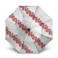 White Sunday Tonga Fakame Umbrella Tongan Ngatu Heilala Lei - Polynesian Pride