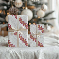 White Sunday Tonga Fakame Wrapping Paper Tongan Ngatu Heilala Lei - Polynesian Pride