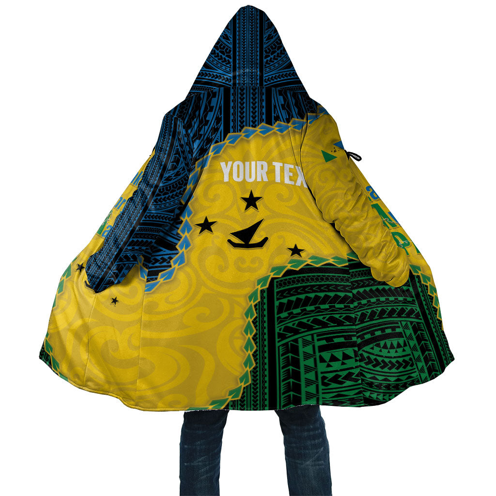 Personalised Malampa Province Vanuatu Cloak Map With Polynesian Pattern LT14 Unisex Multicolor - Polynesian Pride