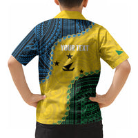 Personalised Malampa Province Vanuatu Hawaiian Shirt Map With Polynesian Pattern LT14 - Polynesian Pride