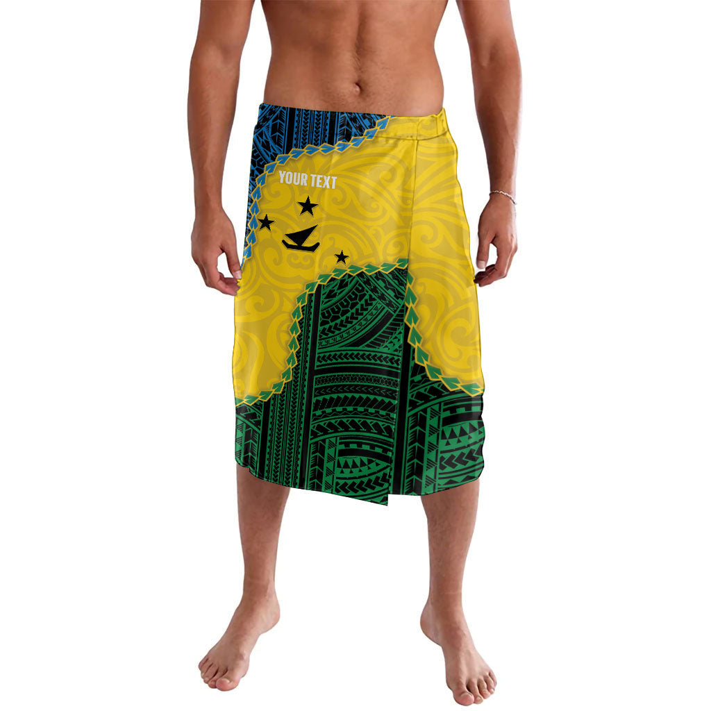 Personalised Malampa Province Vanuatu Lavalava Map With Polynesian Pattern LT14 Multicolor - Polynesian Pride