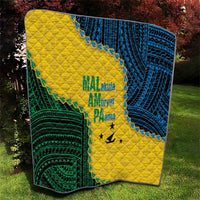 Malampa Province Vanuatu Quilt Map With Polynesian Pattern LT14 - Polynesian Pride