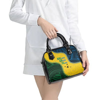 Malampa Province Vanuatu Shoulder Handbag Map With Polynesian Pattern LT14 - Polynesian Pride