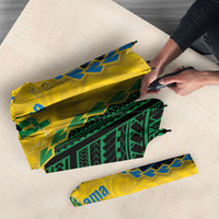 Malampa Province Vanuatu Umbrella Map With Polynesian Pattern LT14 - Polynesian Pride