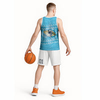 Aloha Hawaii Humuhumu Reef Triggerfish Basketball Jersey Hawaiian Leis Kakau Pattern LT14 - Polynesian Pride