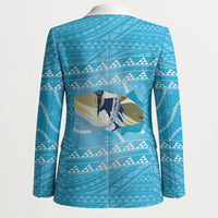 Aloha Hawaii Humuhumu Reef Triggerfish Blazer Hawaiian Leis Kakau Pattern LT14 - Polynesian Pride