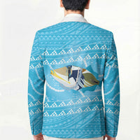 Aloha Hawaii Humuhumu Reef Triggerfish Blazer Hawaiian Leis Kakau Pattern LT14 - Polynesian Pride