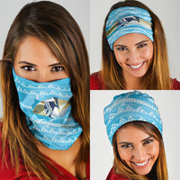 Aloha Hawaii Humuhumu Reef Triggerfish Neck Gaiter Hawaiian Leis Kakau Pattern LT14 - Polynesian Pride