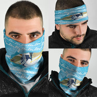 Aloha Hawaii Humuhumu Reef Triggerfish Neck Gaiter Hawaiian Leis Kakau Pattern LT14 - Polynesian Pride