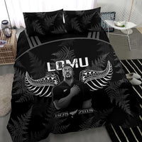 New Zealand Silver Fern Rugby Bedding Set Aotearoa Godfather Proud Gone But Never Forgotten LT14 - Polynesian Pride