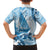 New Zealand Saling Family Matching Off The Shoulder Long Sleeve Dress and Hawaiian Shirt Aotearoa Yacht Racing - Born To Sail
