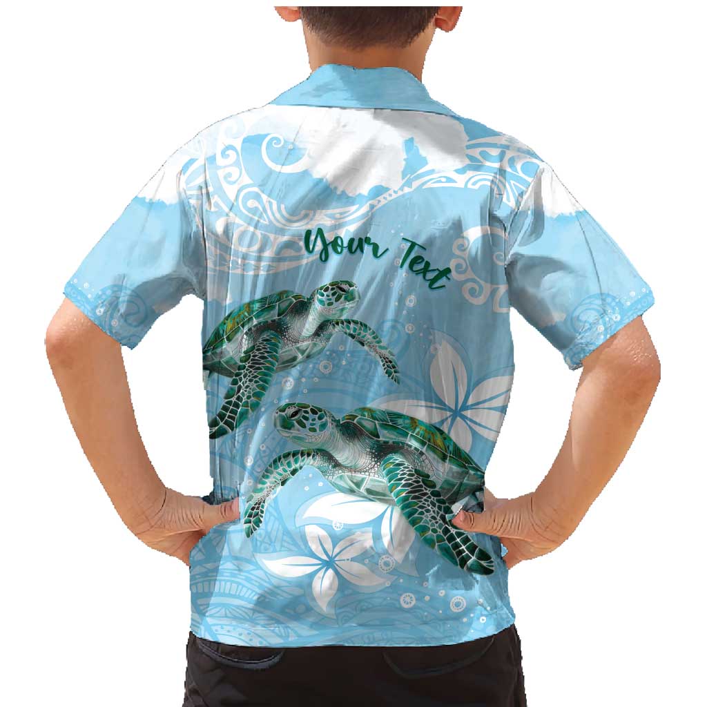 Personalised Polynesia Valentine's Day Family Matching Mermaid Dress and Hawaiian Shirt SeaTurtle Couple Polynesian - Fairy Sparkles Color LT14 - Polynesian Pride