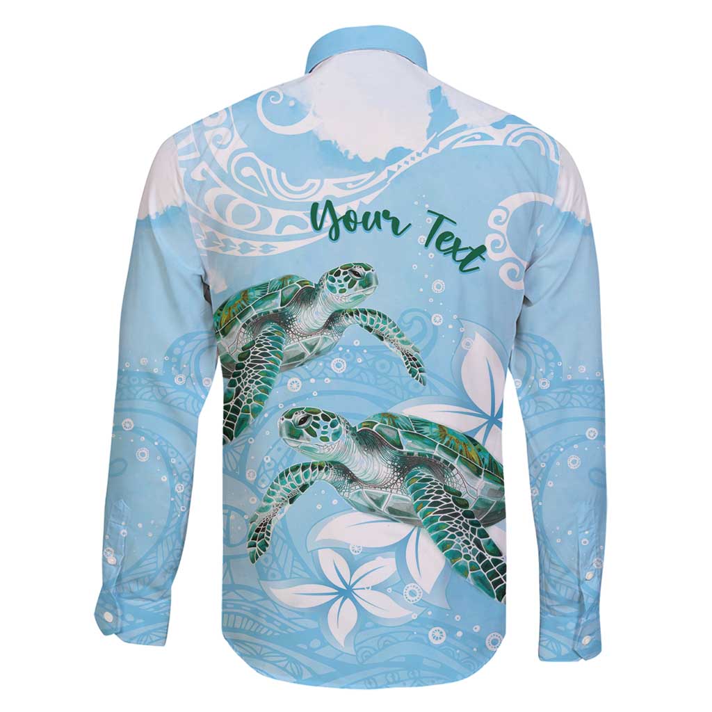 Personalised Polynesia Valentine's Day Family Matching Puletasi and Hawaiian Shirt SeaTurtle Couple Polynesian - Fairy Sparkles Color