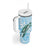 Personalised Polynesia Valentine's Day Tumbler With Handle SeaTurtle Couple Polynesian - Fairy Sparkles Color