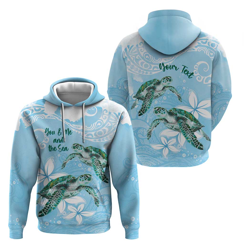 Personalised Polynesia Valentine's Day Zip Hoodie SeaTurtle Couple Polynesian - Fairy Sparkles Color LT14 - Polynesian Pride