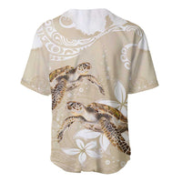 Happy Valentine's Day Polynesia Baseball Jersey SeaTurtle Couple Polynesian - Pollinate Color LT14 - Polynesian Pride