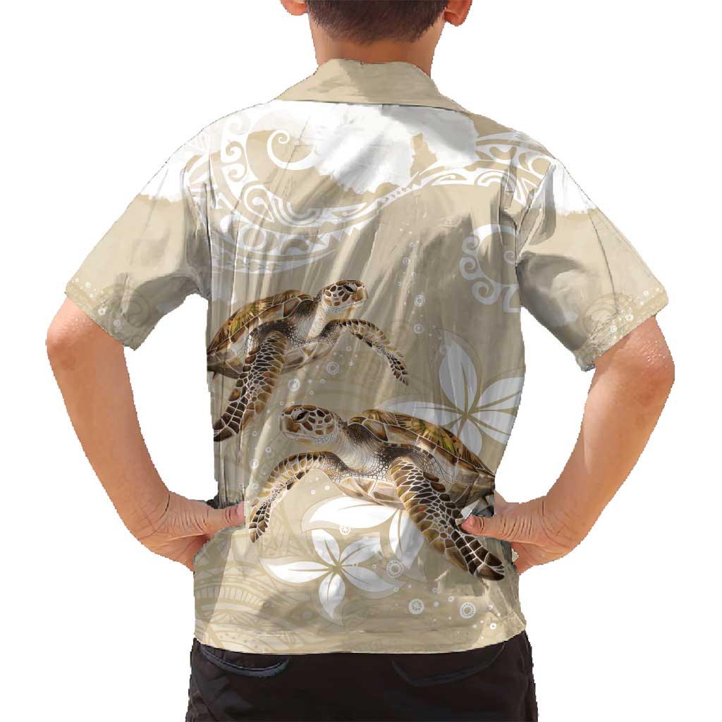 Happy Valentine's Day Polynesia Family Matching Tank Maxi Dress and Hawaiian Shirt SeaTurtle Couple Polynesian - Pollinate Color LT14 - Polynesian Pride