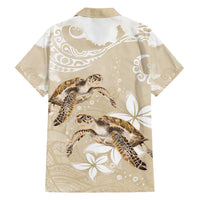 Happy Valentine's Day Polynesia Family Matching Tank Maxi Dress and Hawaiian Shirt SeaTurtle Couple Polynesian - Pollinate Color LT14 - Polynesian Pride