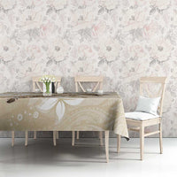 Happy Valentine's Day Polynesia Tablecloth SeaTurtle Couple Polynesian - Pollinate Color