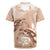 Happy Valentine's Day Polynesia Rugby Jersey SeaTurtle Couple Polynesian - Desert Sand Color