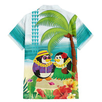 Hawaii Penguin Couple Family Matching Mermaid Dress and Hawaiian Shirt Hawaiian Kakau - Tropical Summer Vibes