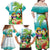 Hawaii Penguin Couple Family Matching Off Shoulder Maxi Dress and Hawaiian Shirt Hawaiian Kakau - Tropical Summer Vibes