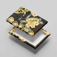 Personalised Aloha Hawaii Oahu Island Canvas Wall Art Gathering Place Sea Turtle Ilima Flowers