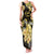 Personalised Aloha Hawaii Oahu Island Family Matching Tank Maxi Dress and Hawaiian Shirt Gathering Place Sea Turtle Ilima Flowers
