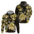 Personalised Aloha Hawaii Oahu Island Hoodie Gathering Place Sea Turtle Ilima Flowers