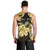 Personalised Aloha Hawaii Oahu Island Men Tank Top Gathering Place Sea Turtle Ilima Flowers
