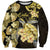 Personalised Aloha Hawaii Oahu Island Sweatshirt Gathering Place Sea Turtle Ilima Flowers