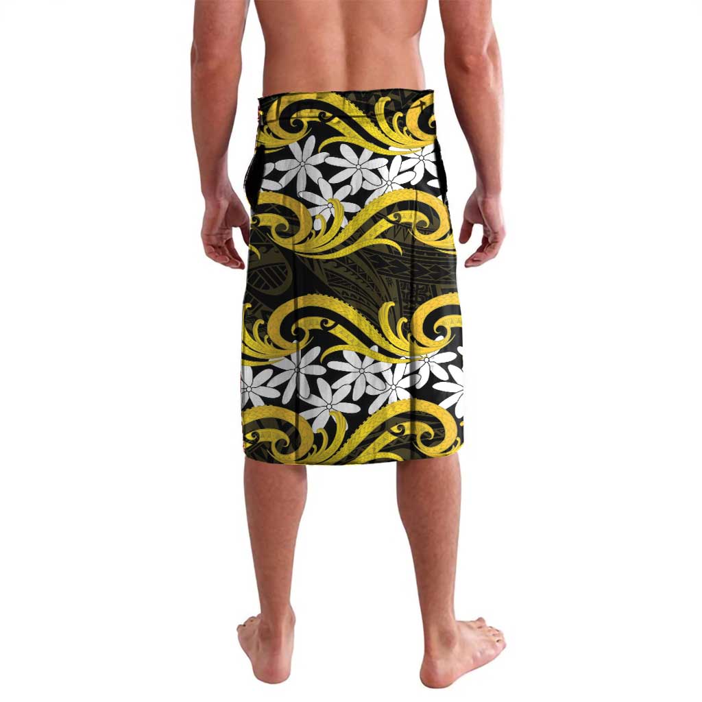 Personalised Cook Islands Aitutaki Lavalava Tiare Maori Polynesian Waves Tattoo