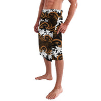 Personalised Cook Islands Rakahanga Lavalava Tiare Maori Polynesian Waves Tattoo LT14 - Polynesian Pride