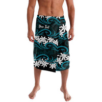 Personalised Cook Islands Penrhyn Atoll Lavalava Tiare Maori Polynesian Waves Tattoo