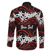 Personalised Cook Islands Atiu Enuamanu Family Matching Summer Maxi Dress and Hawaiian Shirt Tiare Maori Polynesian Waves Tattoo