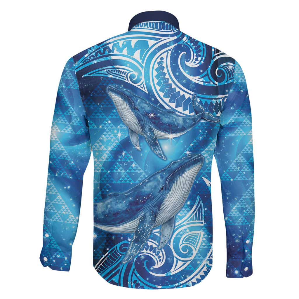 New Zealand Humpback Whale Matariki Family Matching Off Shoulder Short Dress and Hawaiian Shirt Maori New Year Taniko Niho Taniwha